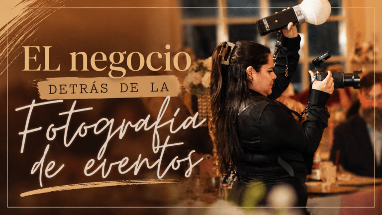 El negocio detrás de la fotografia de evento